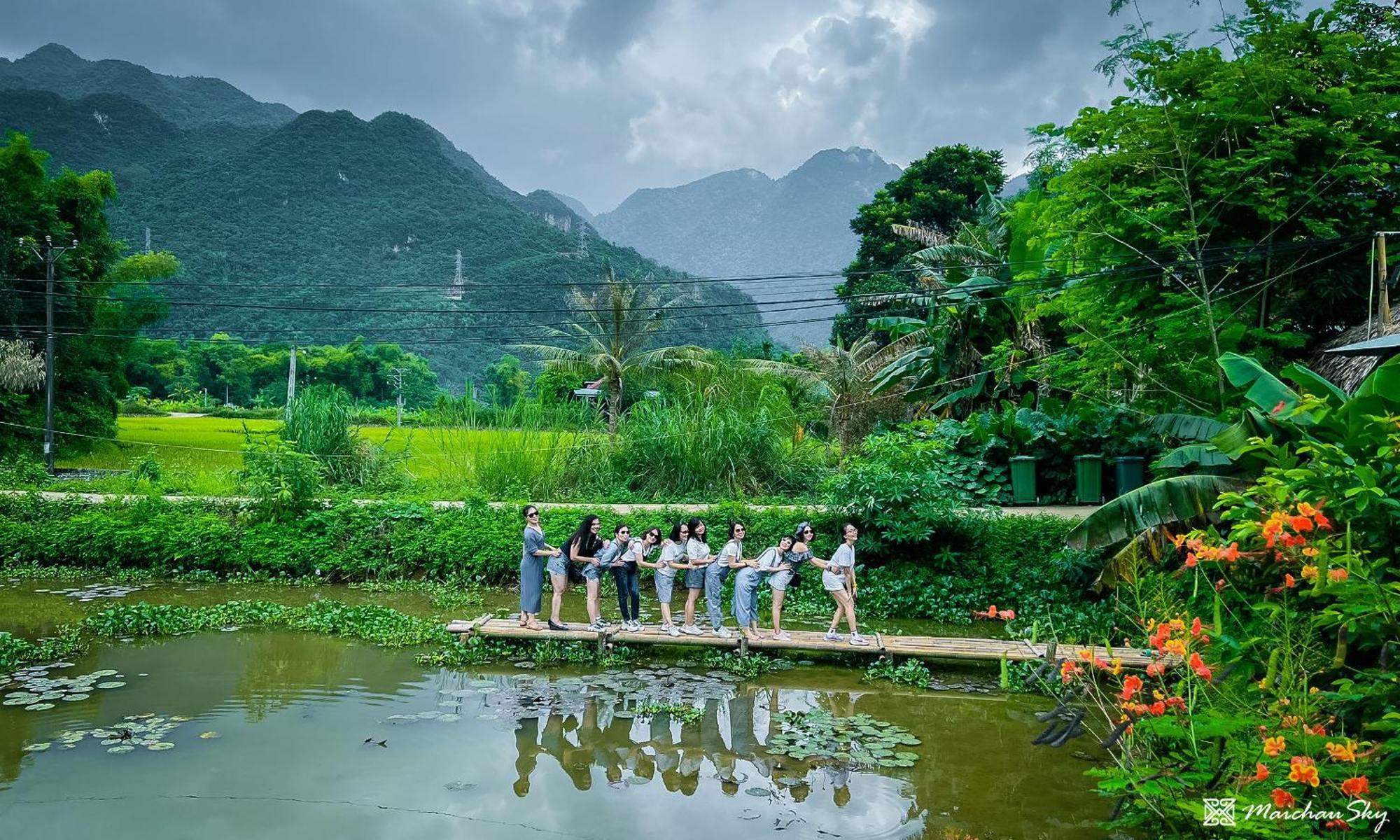 Mai Chau Sky Resort Mai Châu Exterior foto