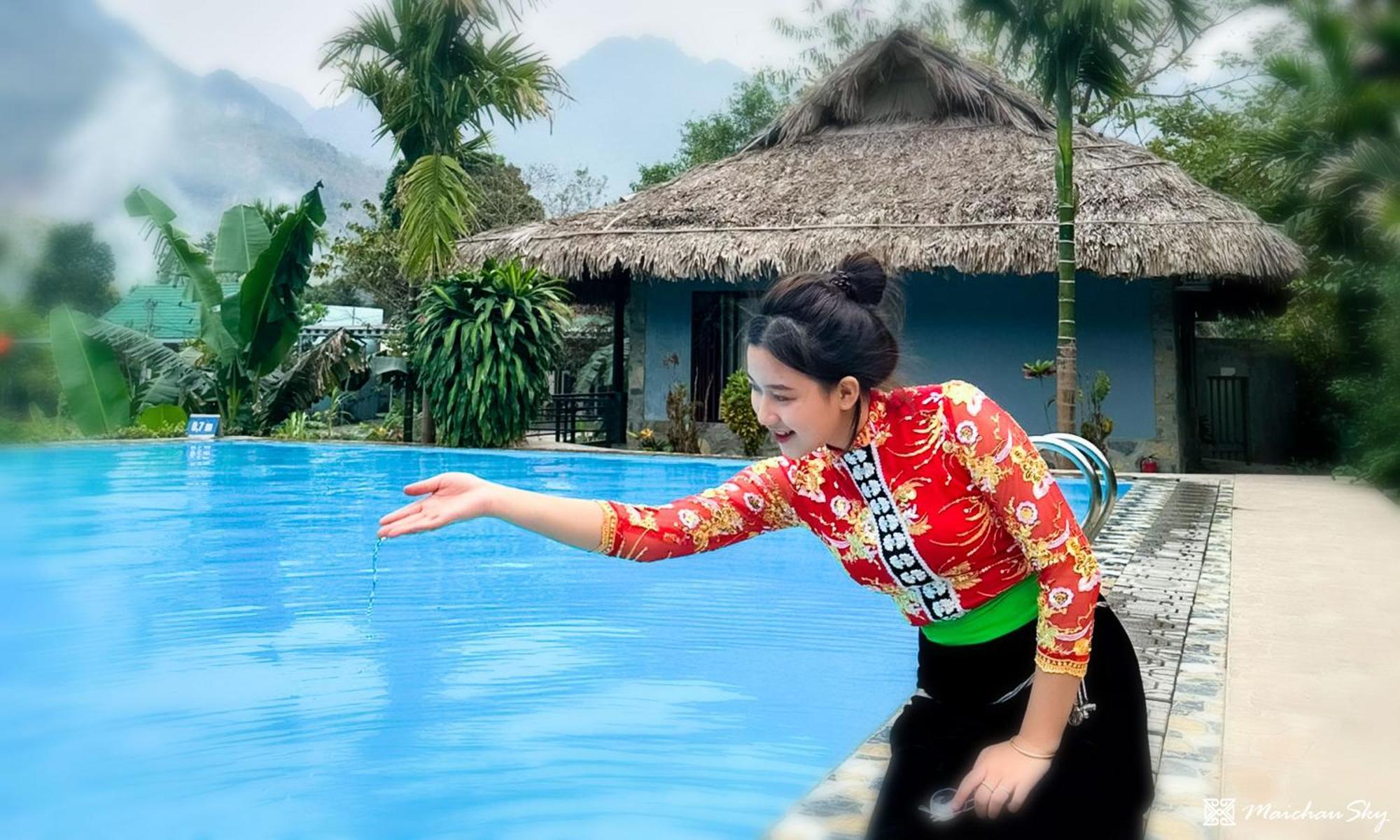 Mai Chau Sky Resort Mai Châu Exterior foto
