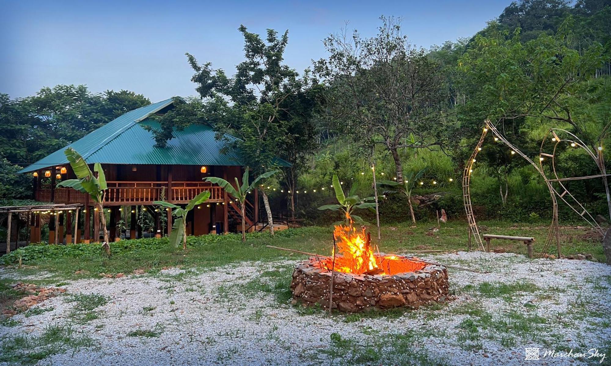 Mai Chau Sky Resort Mai Châu Exterior foto