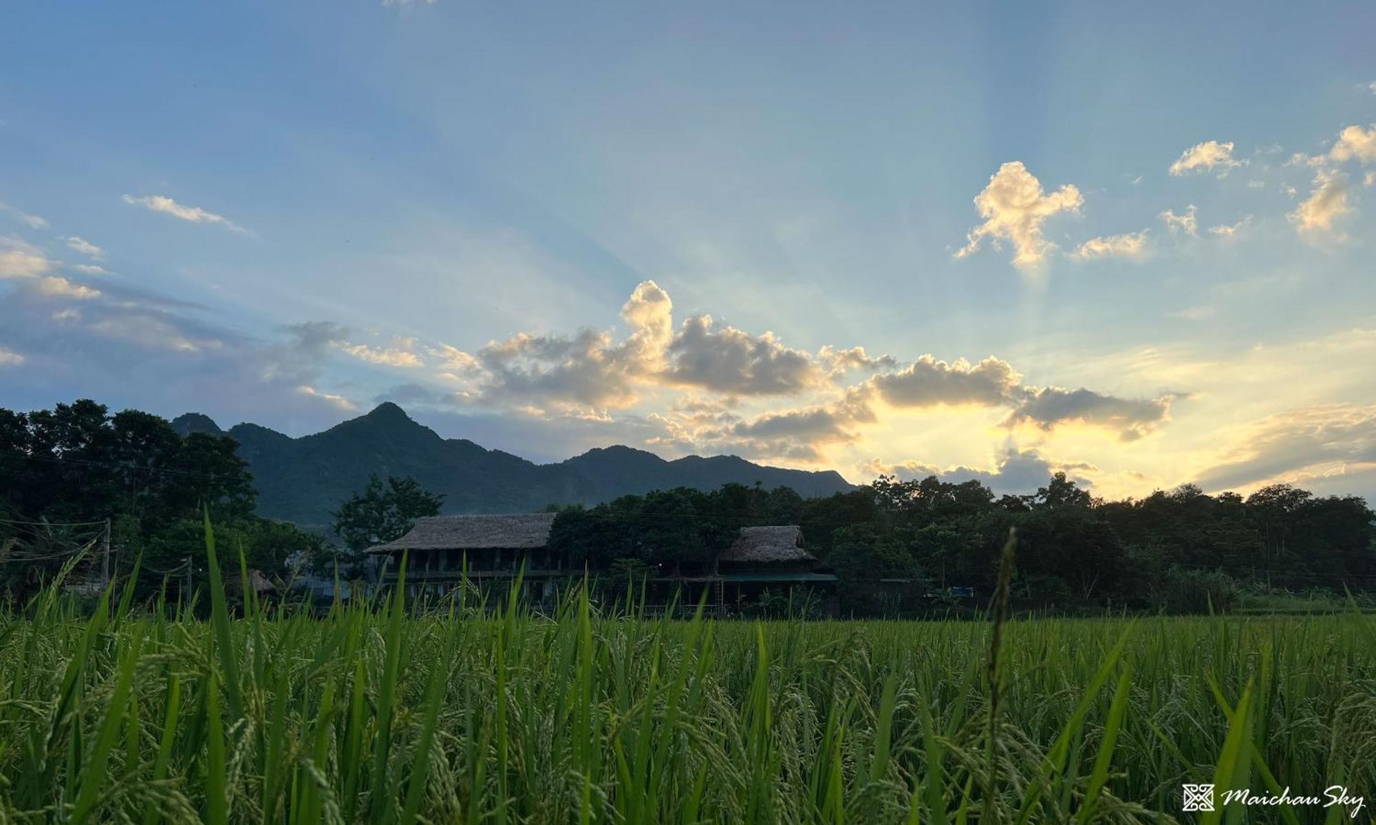Mai Chau Sky Resort Mai Châu Exterior foto