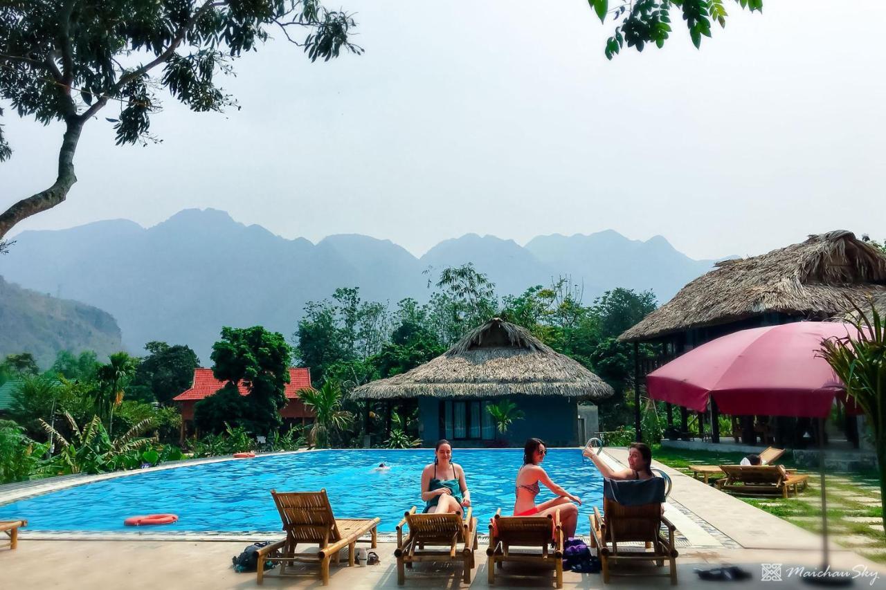 Mai Chau Sky Resort Mai Châu Exterior foto